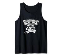 La Excelencia Ambiental Comienza contigo - Regalo para HSSE Camiseta sin Mangas