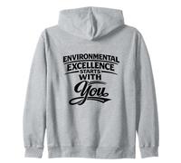 La Excelencia Ambiental Comienza contigo - Regalo para HSSE Sudadera con Capucha