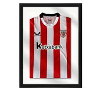 la fabrica del cuadro Marco para Camisetas. Ideal para Enmarcar Camisetas de Futbol, Deportes Varios, Conciertos... Tres Tamaños, Niños, Mediano y Grande. (MARCO NEGRO FONDO BLANCO, MEDIANO 57X69 cm)