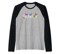 La Familia es Algo Que se CREA Camiseta Manga Raglan