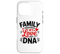 La Familia es Amor, no el ADN, Madre adoptiva, madrastra, día de adopción Carcasa para iPhone 16 Pro