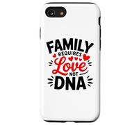 La Familia es Amor, no el ADN, Madre adoptiva, madrastra, día de adopción Carcasa para iPhone SE (2020) / 7/8