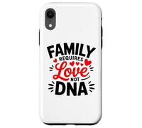 La Familia es Amor, no el ADN, Madre adoptiva, madrastra, día de adopción Carcasa para iPhone XR