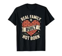 La Familia Real se construye, no nació, adopción Diciendo Camiseta