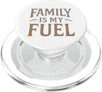 La familia vintage es mi combustible. Retro, Crianza, Poder. PopSockets PopGrip para MagSafe