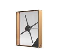 La Fan Del Holograma De Los 56cm Incorporó La Exhibición Llevada 3D De La Publicidad Del Proyector Del Altavoz Con El Marco Metálico (Color : Gold+Black)