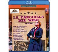 Puccini, G.: Fanciulla del West (La) [Opera] (Teatro di San Carlo, 2017) (Blu-ray, HD) [Blu-ray]