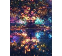 La FantasíA De Los Demonios De Los áRboles Puzzle 2000 Piezas, Rompecabezas Adultos Puzzle, Desafiante Puzzles de Decoración, Juego Educativo para Toda la Familia, para Regalo Decoración FNKL7-952