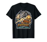 La fantasía es mi Comodidad Género Cozy Dragon Fantasy Core Camiseta