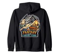La fantasía es mi Comodidad Género Cozy Dragon Fantasy Core Sudadera con Capucha