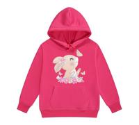 La Farmacia Sweats à Capuche et Sweats pour Filles, jolis Pulls imprimés Lapin pour Tout-Petits, vêtements d'extérieur décontractés, Veste Polaire chaude pour l'automne et Chaqueta Gorro (4-5 Years)