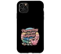 La farmacología es mi lenguaje de Amor Cita Linda de Farmacia Carcasa para iPhone 11 Pro MAX
