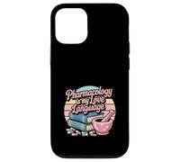La farmacología es mi lenguaje de Amor Cita Linda de Farmacia Carcasa para iPhone 12/12 Pro
