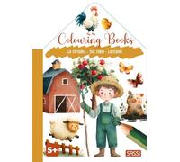 La fattoria-The farm-La ferme. Colouring books. Ediz. illustrata (Sassi junior)