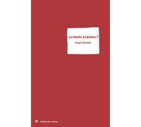 La faute à Lénine ?
