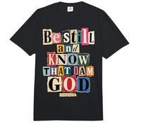 La fe Cristiana Conoce a Dios Salmo 46:10 Comfort Colors Adult Heavyweight T-Shirt