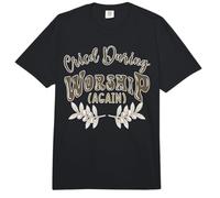 La fe Cristiana lloró Durante la adoración, Cita Religiosa Comfort Colors Adult Heavyweight T-Shirt