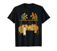 La fe de cuatro Jesús cura al hombre paralizado Historia cristiana Camiseta