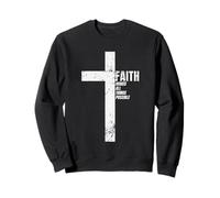 La fe de Jesús Hace Que Todo Sea Posible. Cruz católica de Sudadera