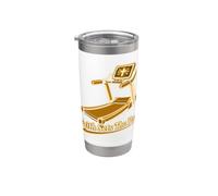 La fe en la cinta de correr marca el ritmo Christian Runner Vaso térmico de acero inoxidable de doble pared