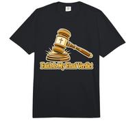 La fe es mi veredicto Final Christian Gavel Comfort Colors Adult Heavyweight T-Shirt