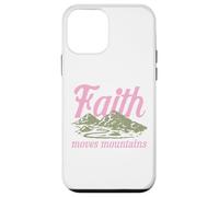 La fe Mueve montañas Biblia Cristiana Inspiración Religiosa Carcasa para iPhone 12 Mini