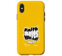 La fe mueve montañas Mateo 17:20 Carcasa para iPhone X/XS
