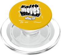 La fe mueve montañas Mateo 17:20 PopSockets PopGrip para MagSafe