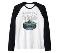LA FE Puede Mover Las MONTAÑAS y Seguro Que lo hará si cree Camiseta Manga Raglan