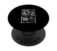 La fe sobre el Miedo ha resucitado Nacido de Nuevo Gracia PopSockets PopGrip Adhesivo