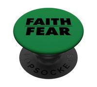 La fe sobre el miedo PopSockets PopGrip Adhesivo