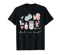 La Fed es la Mejor consultora de Lactancia Madre Bebé Enfermera Breastfee Camiseta