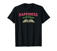 La Felicidad Comienza con un Libro Camiseta
