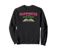 La Felicidad Comienza con un Libro Sudadera
