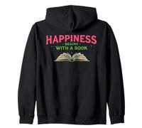 La Felicidad Comienza con un Libro Sudadera con Capucha