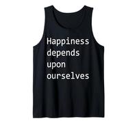 La Felicidad depende de Nosotros mismos. Camiseta sin Mangas
