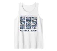 La Felicidad es Mirar una y Otra Vez Amigos Camiseta sin Mangas