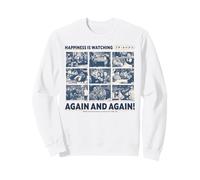 La Felicidad es Mirar una y Otra Vez Amigos Sudadera