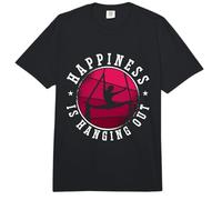 La Felicidad es Pasar el rato Gimnasia Aerial Fitness Aerialist Comfort Colors Adult Heavyweight T-Shirt