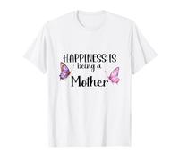 La Felicidad es ser una Madre Mariposa mamá Presente Camiseta