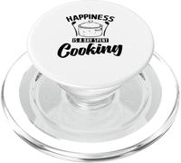 La Felicidad es un día cocinando PopSockets PopGrip para MagSafe