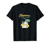 La Felicidad está Bien comentada Programador de código Humor Camiseta