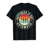 La Felicidad no es transmisión Manual automática de 6 velocidades Camiseta gráfica económica