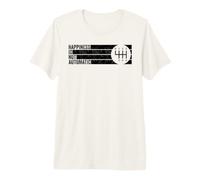 La Felicidad no es transmisión Manual automática de 6 velocidades Camiseta Premium