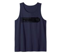 La Felicidad no es transmisión Manual automática de 6 velocidades Camiseta sin Mangas