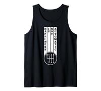 La Felicidad no es transmisión Manual automática de 6 velocidades Camiseta sin Mangas