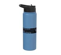 La felicidad no es transmisión manual automática de 6 velocidades Stainless Steel Insulated Water Bottle