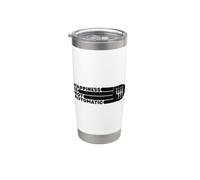 La felicidad no es transmisión manual automática de 6 velocidades Vaso térmico de acero inoxidable de doble pared