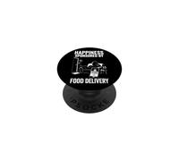 La Felicidad Patrocinada por Entregas de Comida Humor PopSockets PopGrip Adhesivo