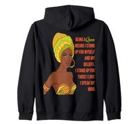 La feminista africana de Black Queen defiende a otros que hablan mente Sudadera con Capucha